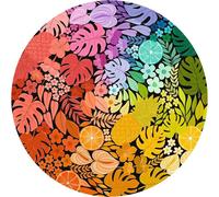 Puzzle 500 pezzi Tavolozza di colori Motivi tropicali