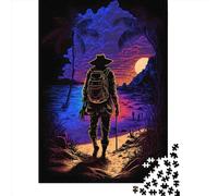 Puzzle 500 pezzi The Chosen Treasure Hunter Puzzle quadrati per adulti e puzzle in legno Decorazione per la casa Puzzle giocattoli 500 pezzi (52x38 cm)