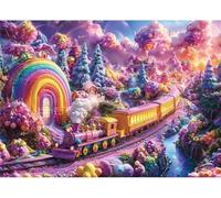 Puzzle 500 Pezzi Treno dei Sogni Puzzle Adulti 52 x 38 cm Giochi Rilassamento e Intelligence 500 Pezzi Puzzles per Uomini e Donne Regalo Creativo per il Relax