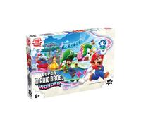 Puzzle 500 pezzi Winning Moves Super Mario Bros. Wonder con poster 1:1 Multicolore - Nouvo