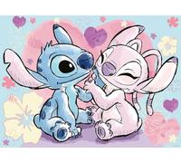 Puzzle 500 pièces Nathan Stitch & Angel Disney
