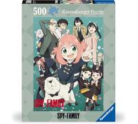 Ravensburger - Puzzle Spy x Family per Adulti, 500 Pezzi, Idea Regalo per Lei o