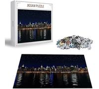 Puzzle 5000 Pezzi, 3 4 5 Anni Puzzle Città 6 7 8 Anni Giochi Educativi Sostenibili Con Motivi Per Adulti Da Gioco in Legno Di Alta Qualità Jigsaw Lago per Gioco Familiare, 2026 Regalo Natale H-7676