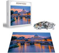 Puzzle 5000 Pezzi, 3 4 5 Anni Puzzle Venezia 6 7 8 Anni Giochi Educativi Sostenibili Con Motivi Per Adulti Da Gioco in Legno Di Alta Qualità Jigsaw Città dell'acqua per Gioco Familiare, Regalo H-5894