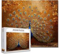 Puzzle 5000 Pezzi animale Impossibili Puzzle Gigante Adulti Difficili Wooden Jigsaw Arte, Possono Stimolare Pensiero Delle Persone Con Poster Incluso, Regalo per Uomini e Donne 105.5X156.5cm F-6