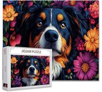 Puzzle 5000 Pezzi animale Impossibili Puzzle Gigante Adulti Difficili Wooden Jigsaw Arte, Possono Stimolare Pensiero Delle Persone Con Poster Incluso, Regalo per Uomini e Donne 105.5X156.5cm U-9