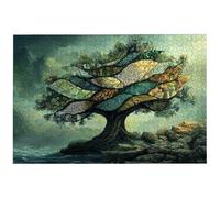 Puzzle 5000 Pezzi Arte per Adulti e Ragazzi, Puzzle Magia in Legno per Adulti, Puzzles 5000 Pezzi Retrò Impegnativo per Tutta la Famiglia, Puzzles con Scatola per Decorazioni Casa, Regalo Donna, -6979