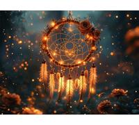 Puzzle 5000 Pezzi Campanello del vento Puzzle Legno Il sogno, n-162 | Jigsaw Puzzles 156x105cm, Marcature di Lettere Sul Retro, Giochi Divertenti, Famiglia Relax, Regalo per Amore e Amico