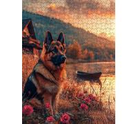 Puzzle 5000 Pezzi, Cane Di Notte 3D Puzzle per Adulti Impegnativo, Educa Puzzles Artistico, Divertente E Stimolante Puzzles Decorativo per La Famiglia, Regalo e Decorazione Pareti DX0YL6-900