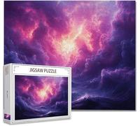 Puzzle 5000 Pezzi Cielo Impossibili Puzzle Gigante Adulti Difficili Wooden Jigsaw Arte, Possono Stimolare Pensiero Delle Persone Con Poster Incluso, Regalo per Uomini Donne e Anziani 105.5X156.5cm A-5