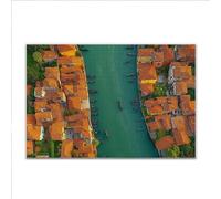 Puzzle 5000 Pezzi Città Paesaggio Puzzle Grandi Dimensioni per Adulti 156 x 105cm, Adulti Difficili Impossible Giochi, Rilassamento e Intelligence, Jigsaw Personalizzato per Maschio e Femmina K-3