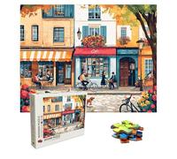 Puzzle 5000 Pezzi Città Puzzle in Legno, Collezione Challenge, viale pedonale Jigsaw Stampa ad Alta Definizione per La Casa Divertimento in Famiglia, Giochi Educativi e Decorazione 156.5x105.5cm 8p-30