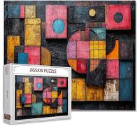 Puzzle 5000 Pezzi colore Impossibili Puzzle Gigante Adulti Difficili Wooden Jigsaw Arte, Possono Stimolare Pensiero Delle Persone Con Poster Incluso Regalo per Uomini Donne e Anziani 105.5X156.5cm N-1