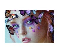 Puzzle 5000 Pezzi Farfalla Puzzle Anime per Adulti e Tutta la Famiglie Dimensione 156x105cm Confezione di Alta Qualità, Classici Intrattenimento Creativo Divertenti Sfide Decorazioni Natalizie E-63