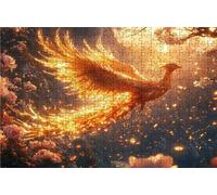 Puzzle 5000 Pezzi, Fenice Puzzle 5000 Pezzi per Adulti, Giochi di Puzzles Flower Legno per Tutta la Famiglia, DIY Puzzles per Quadri Moderni Soggiorno Regalo Donna Uomo Festival 105 x 160 CM RXPT-7735