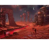 Puzzle 5000 pezzi Fiumi della terra desolata per Adulti, 156x105cm Puzzle Adulti 5000 pezzi, Giochi Di Puzzle per Tutta La Famiglia, Un Regalo Festivo per Gli Amici in Una Bella Confezione