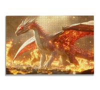 Puzzle 5000 Pezzi Freddo, Puzzle Dragoncello 5000 Pezzi per Adulti e Ragazzi, Puzzles in Legno con Squisita Scatola di Imballaggio, Giochi Educativo per Famiglie, per Decorazioni Casa, Regalo, -2309