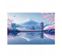 Puzzle 5000 Pezzi Giappone Puzzle Pagoda a cinque piani Adulti Arte Grandi Dimensioni Jigsaw di Legno con una Scatola, Impossibili Jigsaw Gioco Familiare, Home Decor Regalo Donna 105x156cm D-452