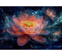 Puzzle 5000 Pezzi Il Mandala Puzzle Adulti Sfida Impossibili Jigsaws Fiori Classica 3D Art Jigsaws per Divertimento Adulti e Bambina, Gioco Familiare, Festa Aziendale, Regali Donne 156x105cm C-505
