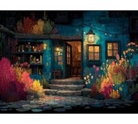 Puzzle 5000 Pezzi, Libreria Giardino 3D Puzzle per Adulti Impegnativo, Educa Puzzles Artistico, Divertente E Stimolante Puzzles Decorativo per La Famiglia, Come Regalo e Decorazione Pareti R6KH-797