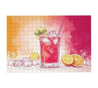 Puzzle 5000 Pezzi Limone, Puzzle Cocktail per Adulti e Tutta la Famiglie, Puzzles in Legno con Squisita Scatola di Imballaggio, Classici Puzzles per Adulti Idea Regalo Donna e Uomo, Decorazione -1869