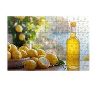 Puzzle 5000 Pezzi Limone, Puzzle Cocktail, Puzzles in Legno Sfide Divertenti Intrattenimento Creativo, Puzzles Classici Divertimento Confezione di Alta Qualità, Idea Regalo Donna, 156x105cm -1710