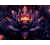 Puzzle 5000 Pezzi Loto Puzzle Adulti Sfida Impossibili Jigsaws Il Mandala Classica 3D Art Jigsaws per Divertimento Adulti e Bambina, Gioco Familiare, Festa Aziendale, Regali Donne 156x105cm C-443