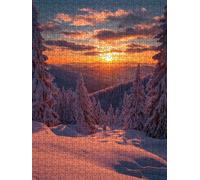Puzzle 5000 Pezzi, Notte Neve 3D Puzzle per Adulti Impegnativo, Educa Puzzles Artistico, Divertente E Stimolante Puzzles Decorativo per La Famiglia, Regalo e Decorazione Pareti DX0YL6-905