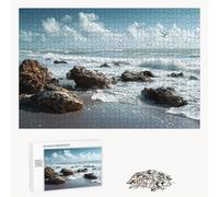 Puzzle 5000 Pezzi - Oceano & Bird - Puzzle in Legno Durevole con Lettere sul Retro - 181x105cm - Hobby Creativo Senza Polvere - Articolo per Collezionisti e 14 Anni in Su P3#564