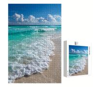 Puzzle 5000 Pezzi - Oceano & Verde - Puzzle in Legno Durevole con Lettere sul Retro - 181x105cm - Hobby Creativo Senza Polvere - Articolo per Collezionisti e 14 Anni in Su P3#1062