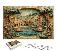 Puzzle 5000 Pezzi Paesaggi, Puzzle Venezia in Legno per Adulti, Misura: 156x105 cm, Puzzles 5000 Pezzi per Adulti, Giochi Educativo per Famiglie, Puzzles per Idea Regalo Donna, Decorazioni Casa, -5291