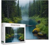 Puzzle 5000 Pezzi paesaggio Impossibili Puzzle Gigante Adulti Difficili Wooden Jigsaw Arte, Possono Stimolare Pensiero Delle Persone Con Poster Incluso, Regalo per Uomini e Donne 105.5X156.5cm B-2