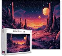 Puzzle 5000 Pezzi paesaggio Impossibili Puzzle Gigante Adulti Difficili Wooden Jigsaw Arte, Possono Stimolare Pensiero Delle Persone Con Poster Incluso, Regalo per Uomini e Donne 105.5X156.5cm Y-05