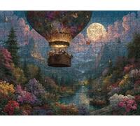 Puzzle 5000 Pezzi, Pallone Caldo Farfalla 3D Puzzle per Adulti Impegnativo, Educa Puzzles Artistico, Divertente Stimolante Puzzles Decorativo per La Famiglia, Come Regalo e Decorazione Pareti R6KH-721