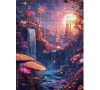 Puzzle 5000 Pezzi, Parco Dei Sogni 3D Puzzle per Adulti Impegnativo, Educa Puzzles Artistico, Divertente E Stimolante Puzzles Decorativo per La Famiglia, Regalo e Decorazione Pareti DX0YL6-688