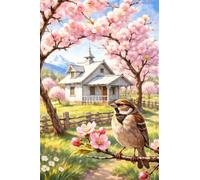 Puzzle 5000 pezzi Passero di campagna per Adulti, 156x105cm Puzzle Adulti 5000 pezzi, Giochi Di Puzzle per Tutta La Famiglia, Un Regalo Festivo per Gli Amici in Una Bella Confezione