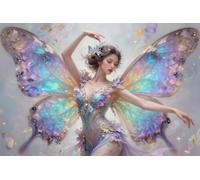 Puzzle 5000 pezzi per Adulti Bellissima ballerina farfalla, 156x105cm Puzzle Impossibile e Difficili, Puzzles Decorativo per Soggiorno e Camera, Idea Regalo per Amanti dei Puzzle