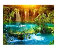 Puzzle 5000 Pezzi Per Adulti, 「Due lupi nella neve」, Materiali Riciclabili di Alta Qualità e Puzzle con Stampa ad Alta Definizione, Gioco di Famiglia, Team Building, Regalo e Regalo Per Amanti o Amic
