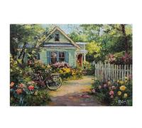 Puzzle 5000 Pezzi per Adulti, Puzzle Villetta Motivo per Adulti, Rompecapo in Legno Impegnativi, Legno Spesso e Resistente, Impegnativi Rompecapo, Natalizie Idea Regalo Donne Uomo, Tema: Rurale E-72