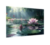 Puzzle 5000 Pezzi primavera Puzzle Adulti, Gioco Educativo, n-74 | Jigsaw Puzzles Lotus, Impossibile Difficile Sfida, Classici Gioco Familiare, Giochi Divertenti, Idee Regalo