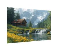 Puzzle 5000 Pezzi primavera Puzzle Adulti, Gioco Educativo, n-81 | Jigsaw Puzzles montagne neve, Impossibile Difficile Sfida, Classici Gioco Familiare, Giochi Divertenti, Idee Regalo