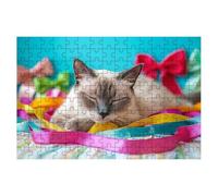 Puzzle 5000 Pezzi, Puzzle Gatto, Puzzles in Legno con Compact Box Tema Carino, Puzzles Classico per Adulti e Tutta la Famiglie, Divertimento, Idea Creativo Regalo Uomo Regalo Donna, Decorazione -1997