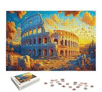 Puzzle 5000 Pezzi, Puzzle Roma per Adulti, Paesaggi Puzzles in Legno con Squisita Scatola di Imballaggio, Puzzles in Legno Impegnativi per Famiglie, per Decorazioni Casa, Regalo Donna/Uomo, -5706