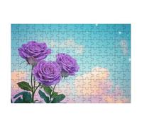Puzzle 5000 Pezzi, Puzzle Rosa, Puzzles in Legno con Compact Box Tema Notte Stellata, Puzzles Classico per Adulti e Tutta la Famiglie, Divertimento, Idea Creativo Regalo Uomo Regalo Donna, Decor -2473