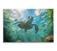 Puzzle 5000 Pezzi Tartarughe Marine, Puzzle Animale 5000 Pezzi per Adulti e Ragazzi, Puzzles in Legno con Squisita Scatola di Imballaggio, Giochi Educativo per Famiglie, per Decorazioni Casa, -2681