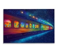 Puzzle 5000 Pezzi Treno, Puzzle Colorato 5000 Pezzi per Adulti e Ragazzi, Puzzles in Legno con Squisita Scatola di Imballaggio, Giochi Educativo per Famiglie, Decorazioni Casa, Regalo Adulti, -2931