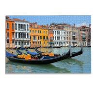 Puzzle 5000 Pezzi Venezia, Puzzle Paesaggio 5000 Pezzi per Adulti e Ragazzi, Puzzles in Legno con Squisita Scatola di Imballaggio, Giochi Educativo per Famiglie, Decorazioni Casa, Regalo Adulti, -1687