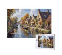 Puzzle 5000 Pezzi Venezia Puzzle Paesaggio Grandi Dimensioni per Adulti Con Scatola di Imballaggio e Immagini di Riferimento, Giochi Rilassamento e Intelligence, Come Regalo per Amici e Amanti M-768