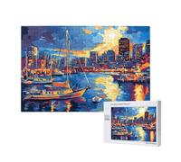 Puzzle 5000 Pezzi Venezia Puzzle Paesaggio Grandi Dimensioni per Adulti Con Scatola di Imballaggio e Immagini di Riferimento, Giochi Rilassamento e Intelligence, Come Regalo per Amici e Amanti M-400