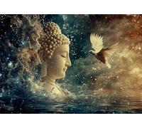 Puzzle 5000 Pezzi Zen Puzzle Adulti Sfida Impossibili Jigsaws Animale Classica 3D Pattern Art Jigsaws per Divertimento Adulti e Bambina, Gioco Familiare, Festa Aziendale, Amore e Amico 156x105cm C-815